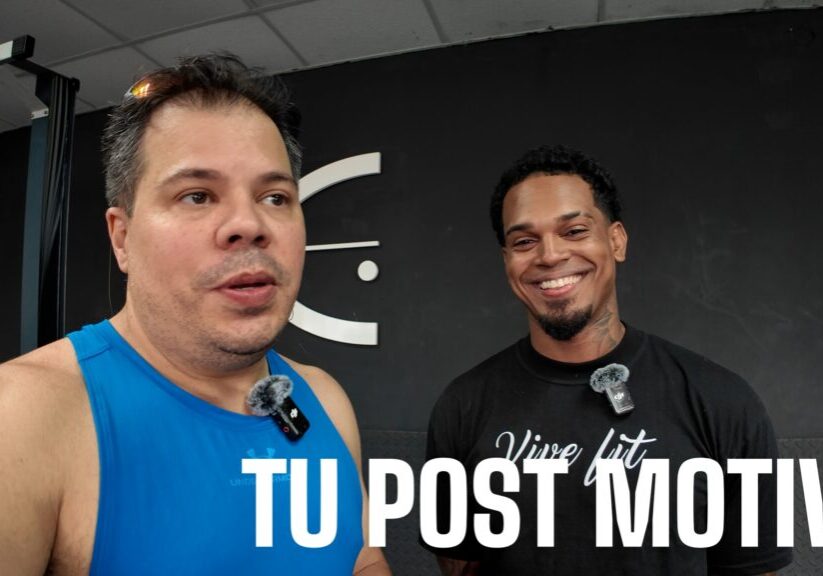 Raúl Colón y Malcolm Cuadra comparten motivación fitness en Guasábara Fitness San Juan